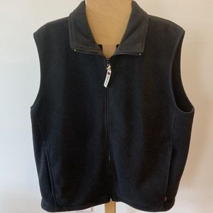 Woolrich Men's Black Fleece Vest M